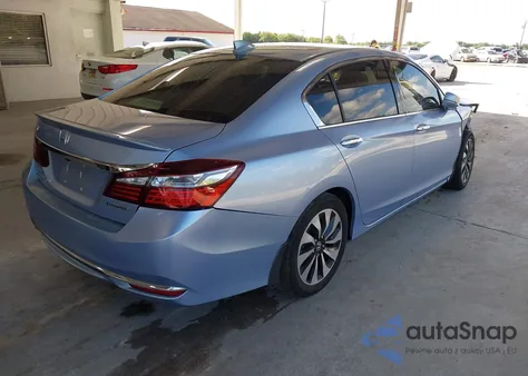 2017 Honda Accord Hybrid Ex-L from USA, damaged, VIN JHMCR6F52HC011891